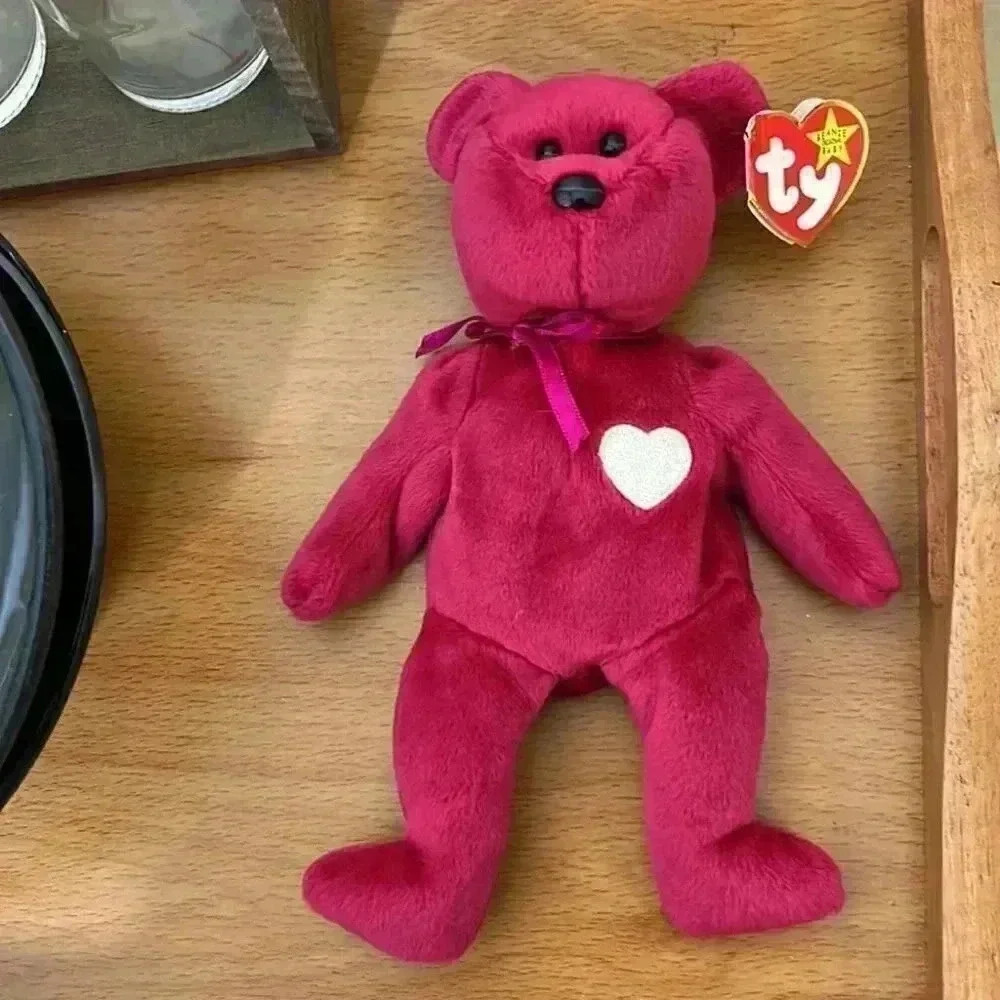 Ty Beanie Baby Valentina Bear - 1998- Hang Tag. Heart Valentines Day - Picture 2 of 11